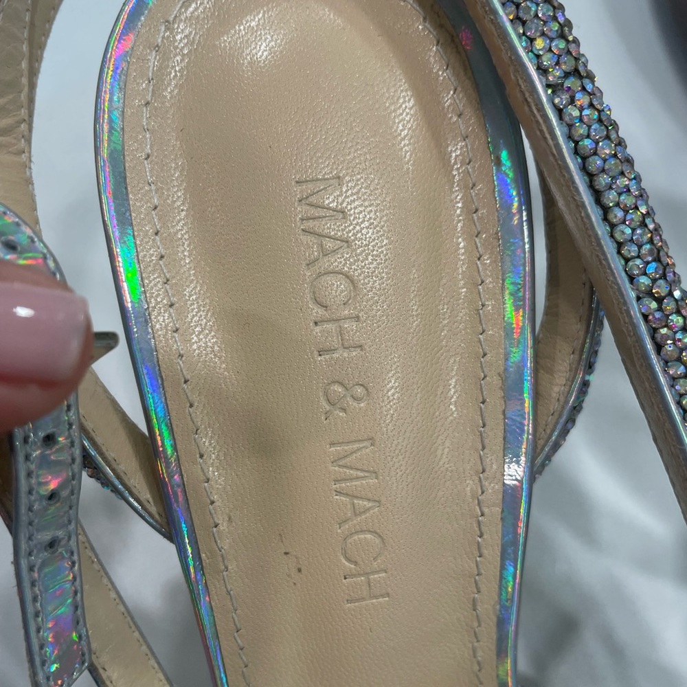 Mach & Mach Authentic Brand New! Victoria double bow pointed toe pump. No box.